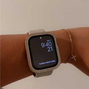 Apple Watch Sparkly Face cover